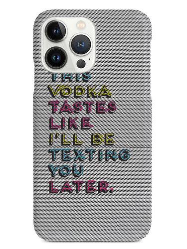 This Vodka Drinker's Funny Humor Case