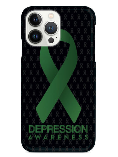 Depression - Awareness Ribbon - Black Case