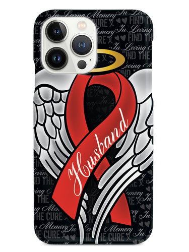 In Loving Memory of My Husband - Red Ribbon Case
