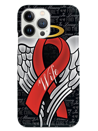 In Loving Memory of My Wife - Red Ribbon Case