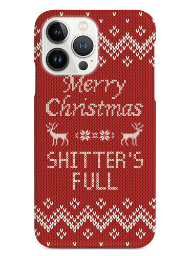 Merry Christmas Shitter's Full - Red Case