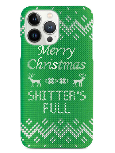Merry Christmas Shitter's Full - Green Case