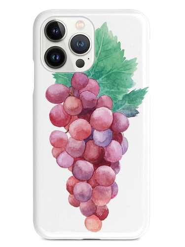 Red Grapes Watecolor - White Case