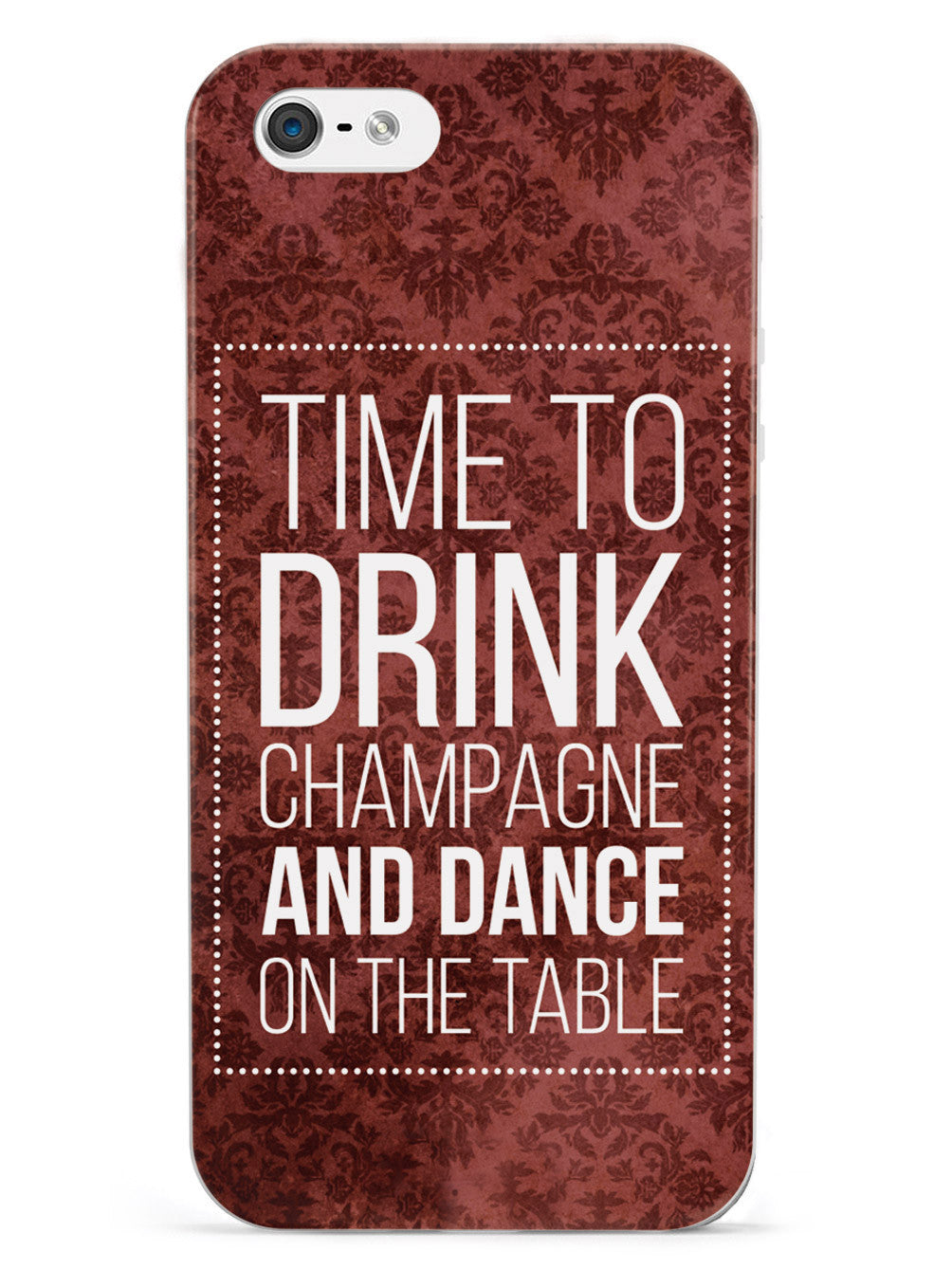 Drink Champagne & Dance Humor Funny Case