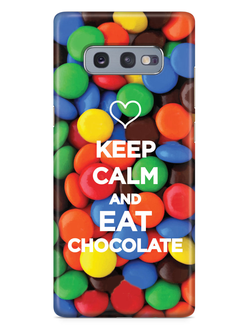 Keep Calm & Eat Chocolate Humor Funny Case