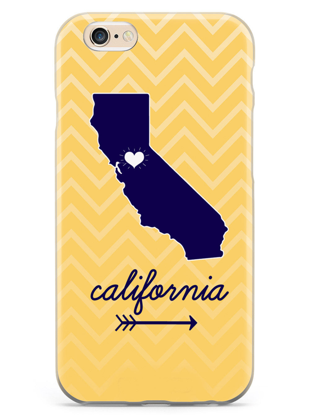 California Chevron Pattern State Case