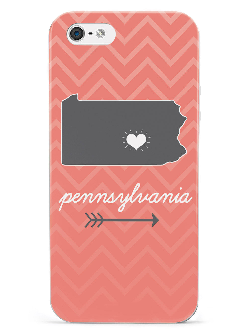 Pennsylvania Chevron Pattern State Case