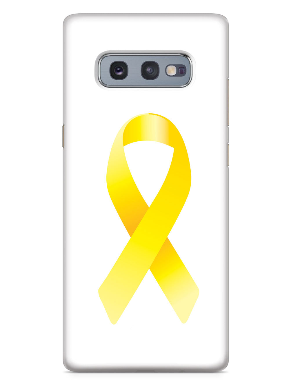 Yellow Awareness Ribbon Case
