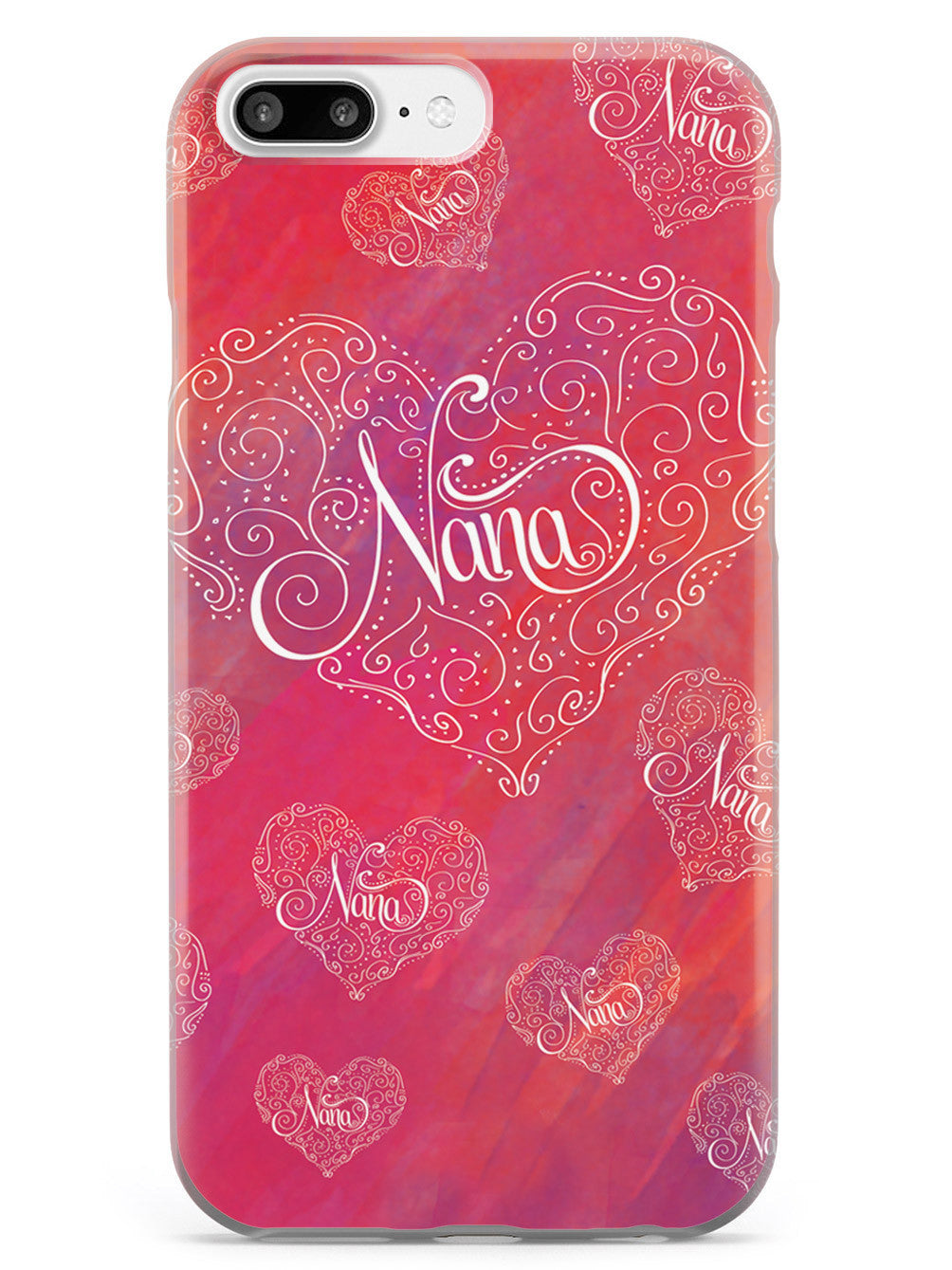 Nana Doodle Heart Design Case