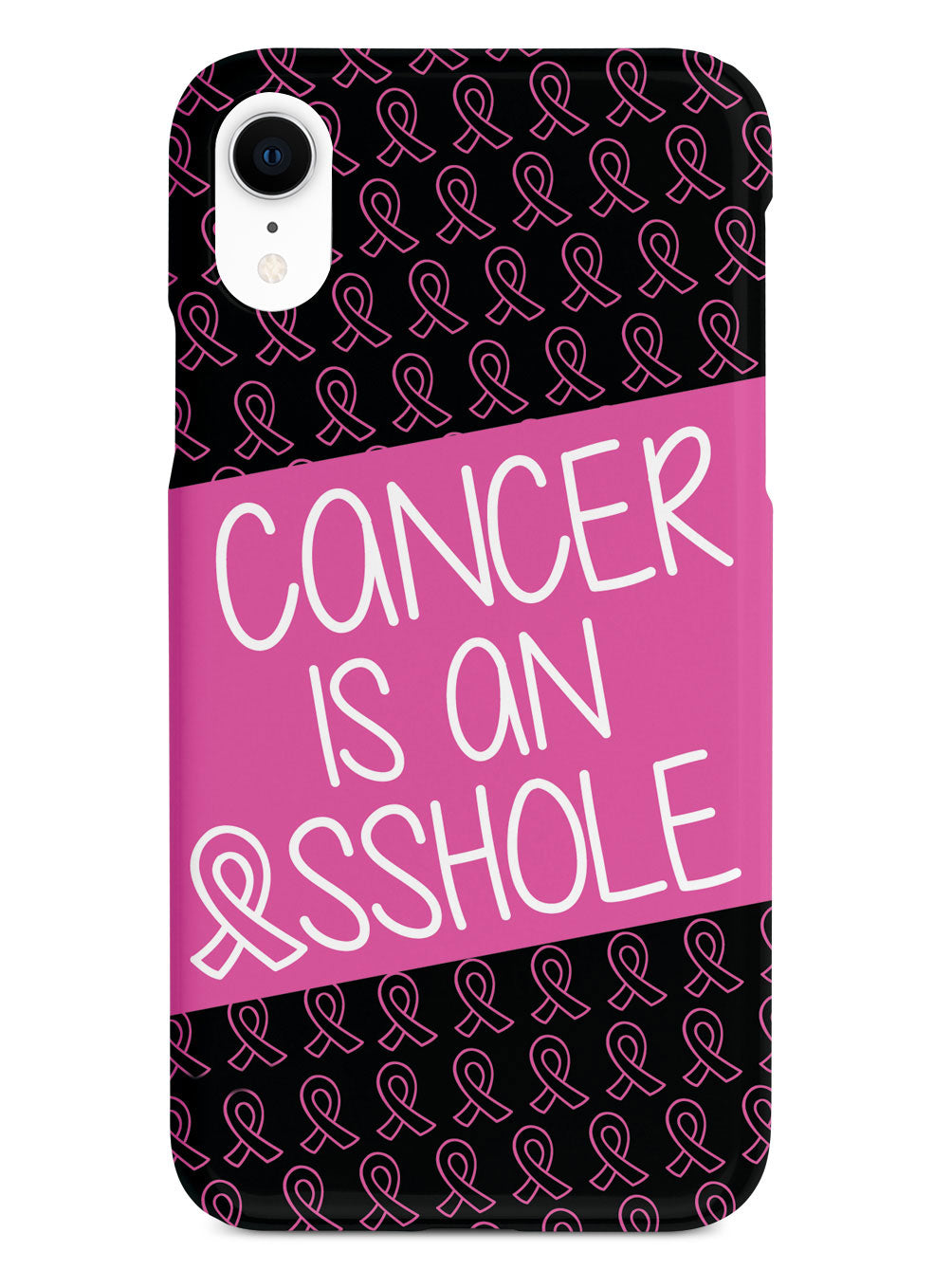 Cancer is an ASSHOLE Pink Case