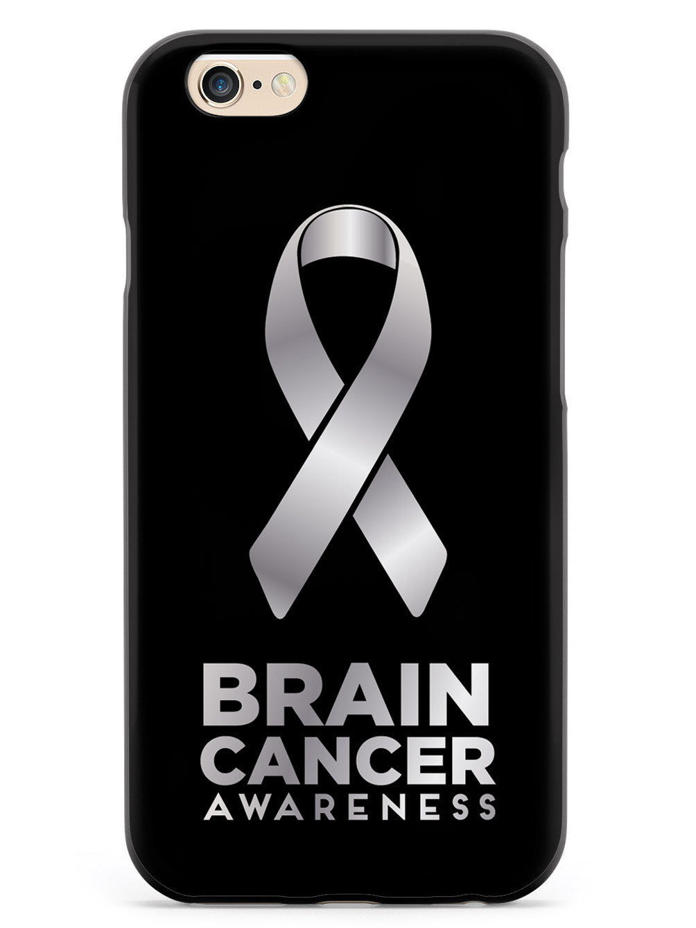 Brain Cancer Awareness Ribbon Case