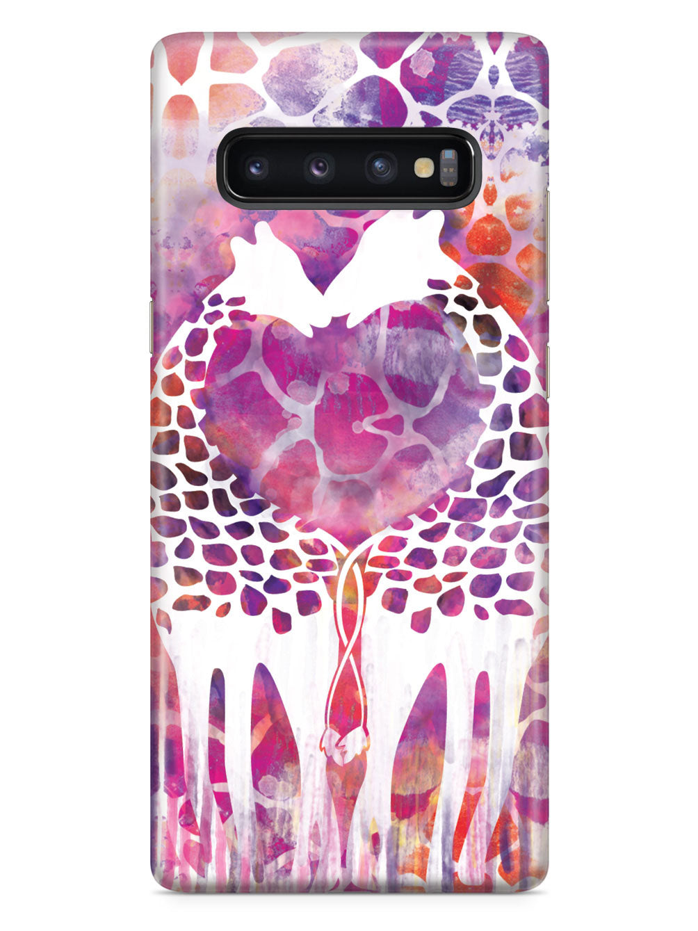 Giraffe Love Watercolor Style Case
