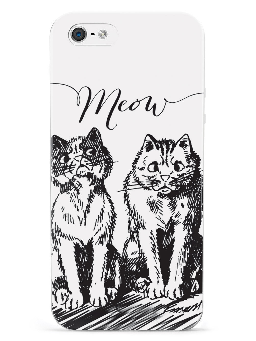 Meow! Sketchy Kitties Cat Case