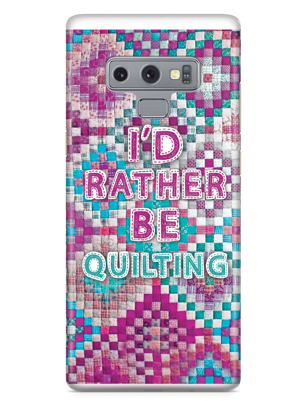 Quilters - I'd Rather Be Quilting Case