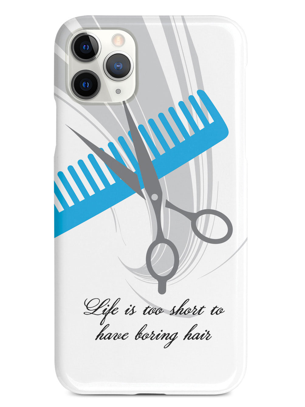 Hairstylist - Life is Too Short Barber Hair Dresser Cosmetologist  Case