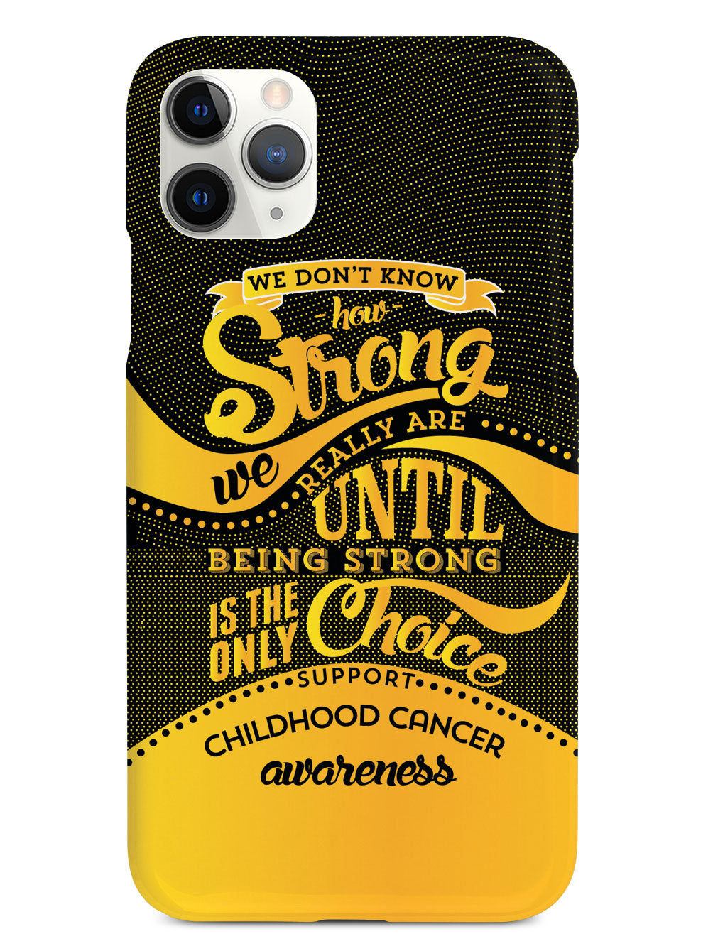 How Strong - Childhood Cancer Awareness Case