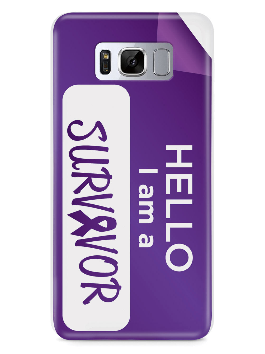 Hello, I am a Survivor  - Purple Case