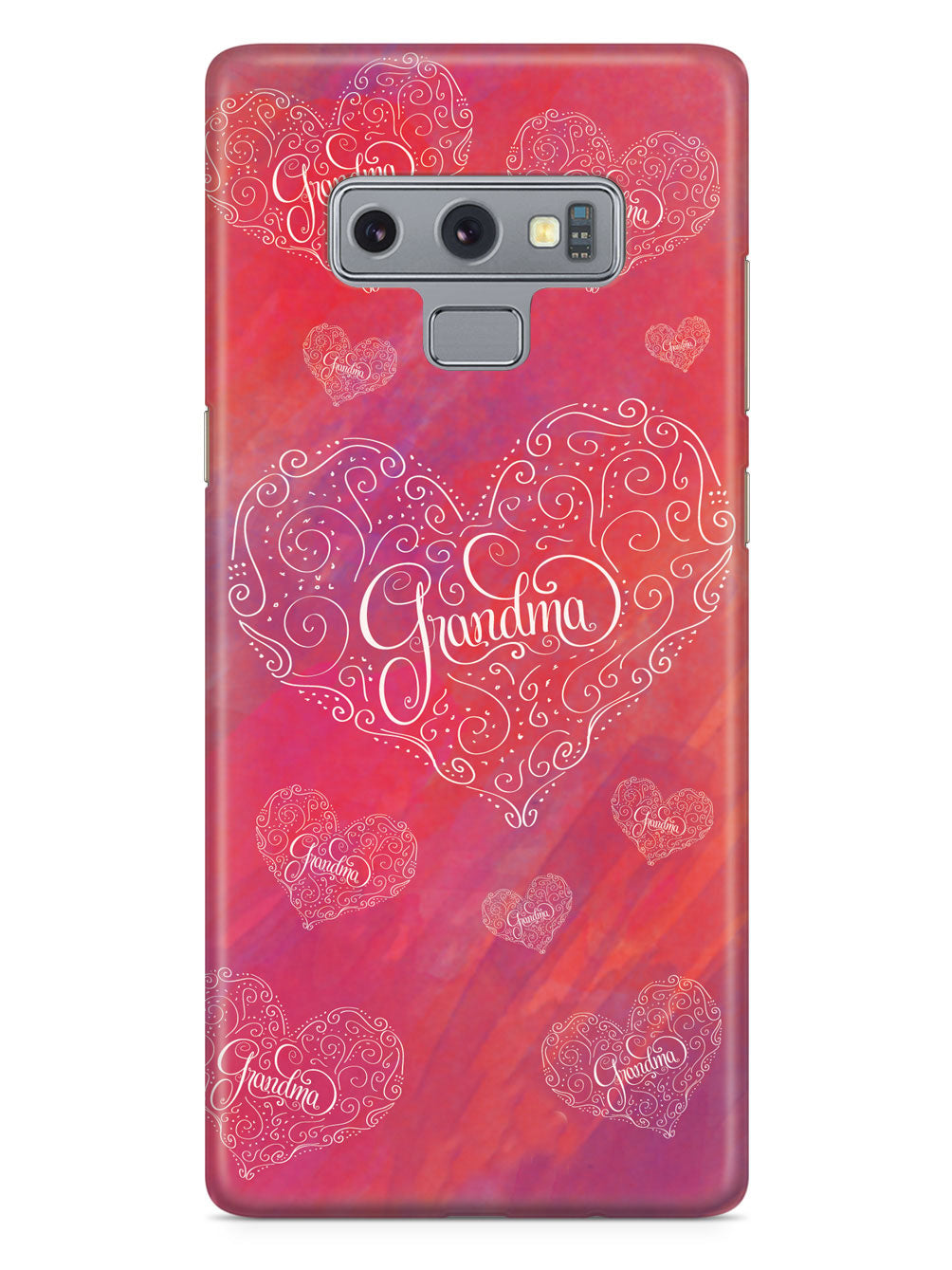 Grandma Doodle Pink Heart  Case