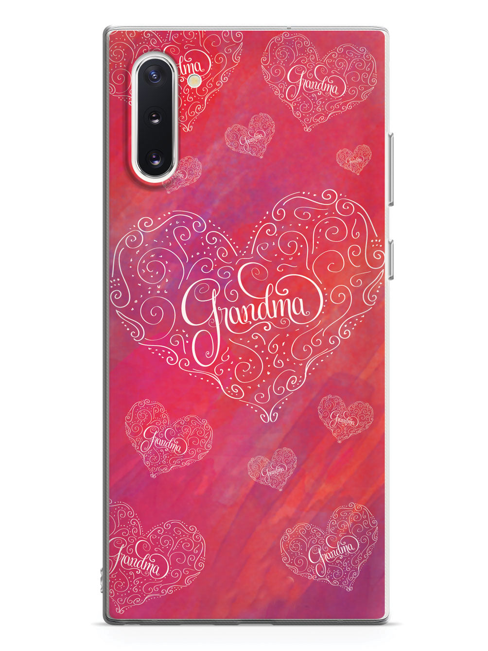 Grandma Doodle Pink Heart  Case
