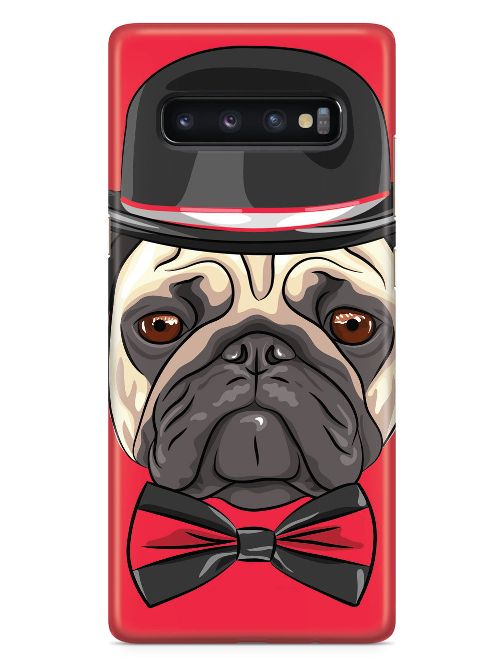 Mr. Pug Fancy Dog Funny  Case