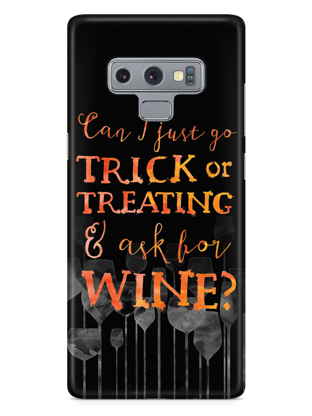 Trick or Treat or Wine? Case