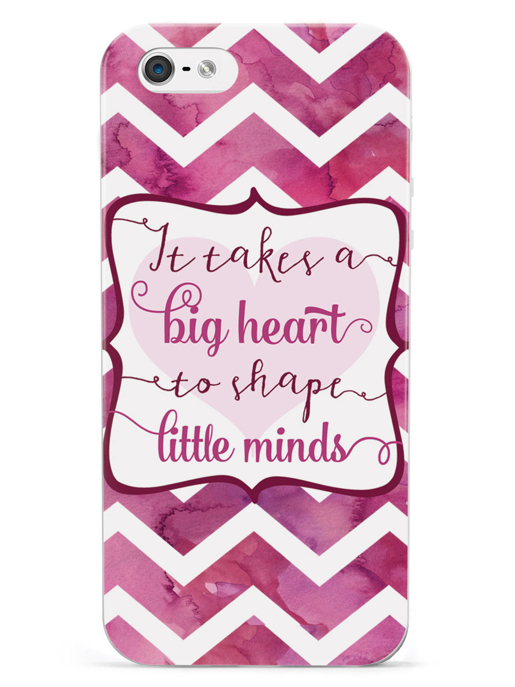 It Takes a Big Heart Quote Inspirational Saying Case