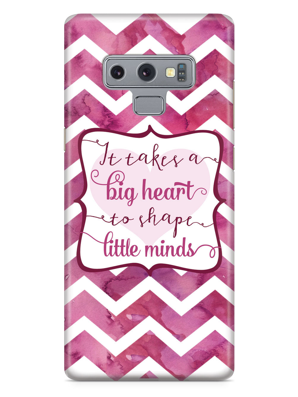 It Takes a Big Heart Quote Inspirational Saying Case