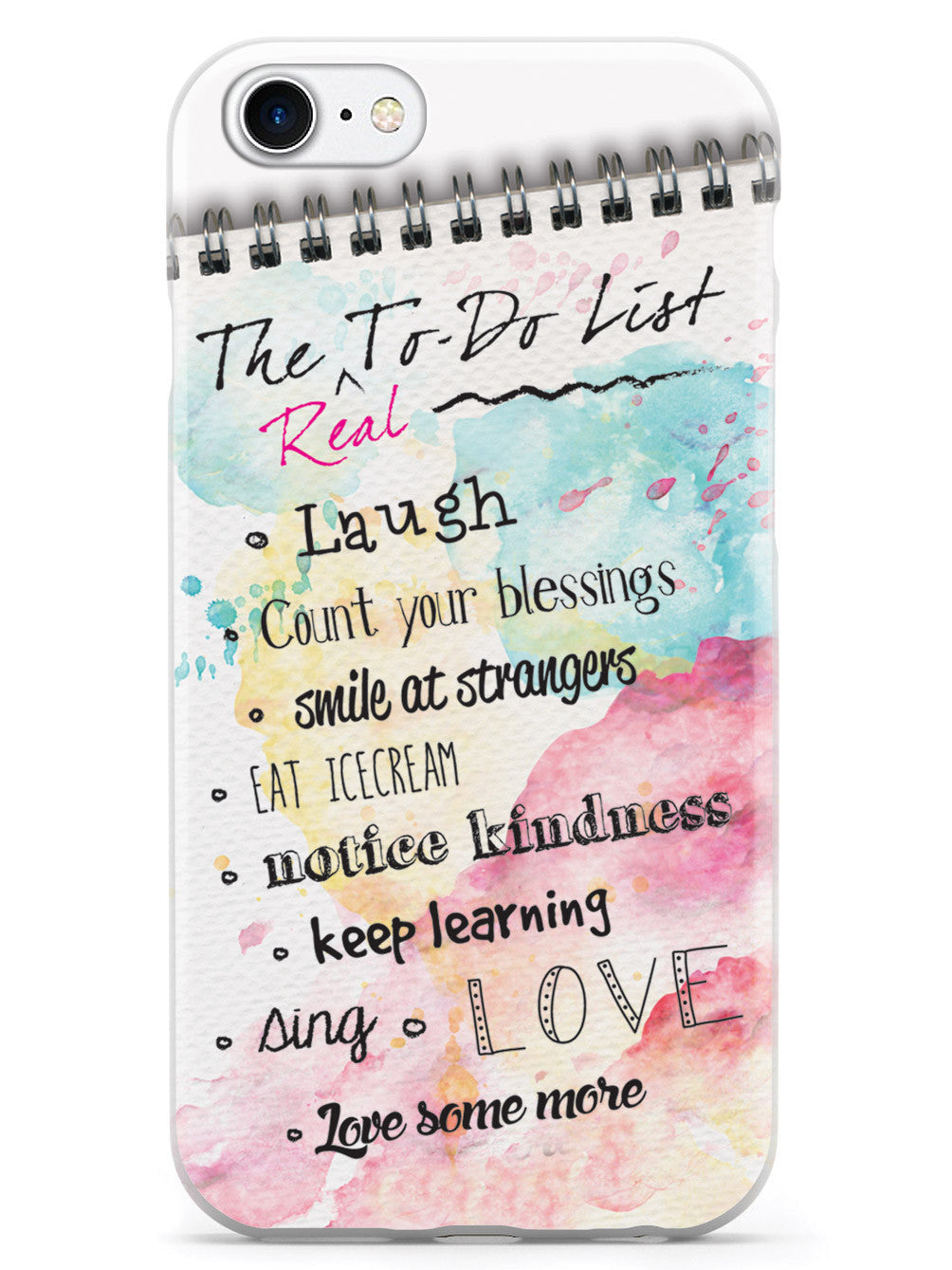 The 'Real' to Do List - Inspirational Quote Case