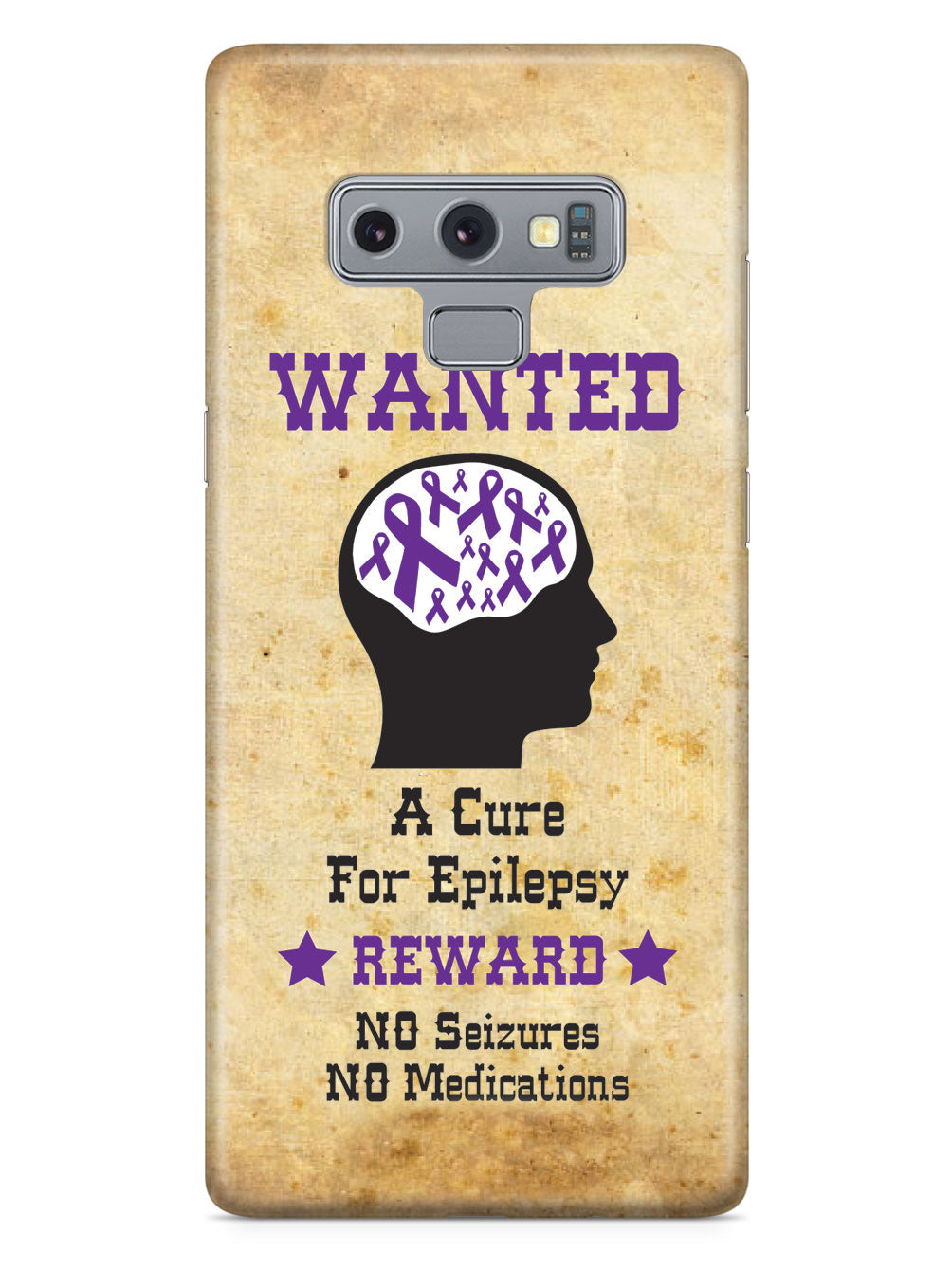 Wanted - Cure for Epilepsy Awareness Support Case