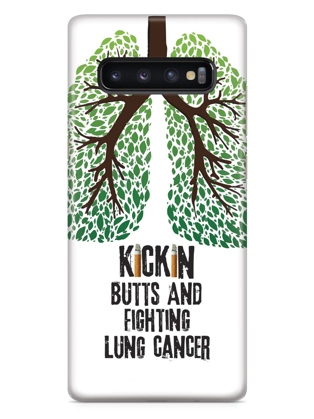Kicking Butts & Fighting Lung Cancer - Awareness  Case
