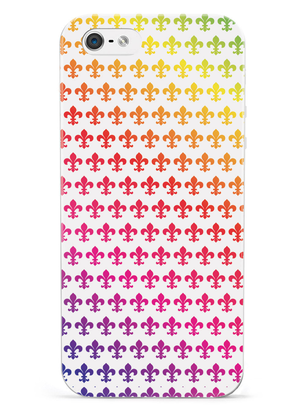 Rainbow Fleur Pattern Case