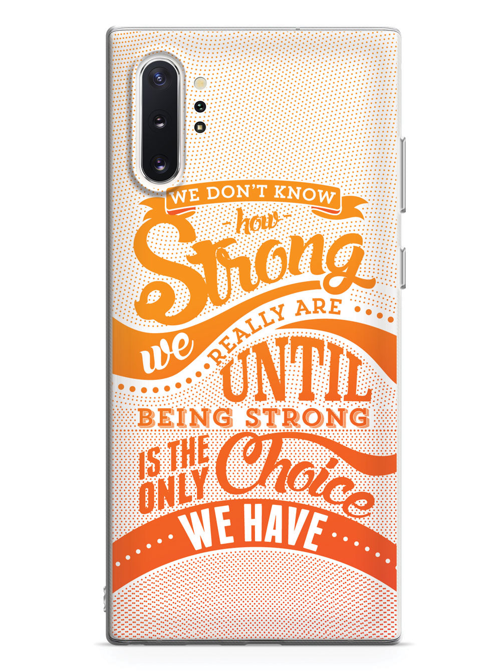 How Strong - Orange Awareness/Support Case