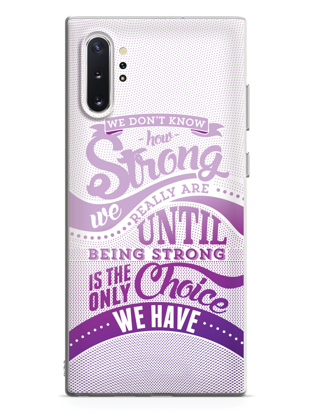 How Strong - Purple Awareness/Support Case