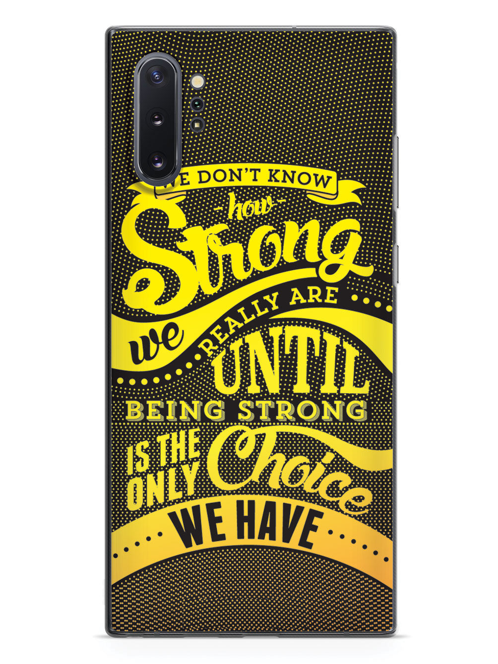 How Strong - Yellow Awareness/Support Case