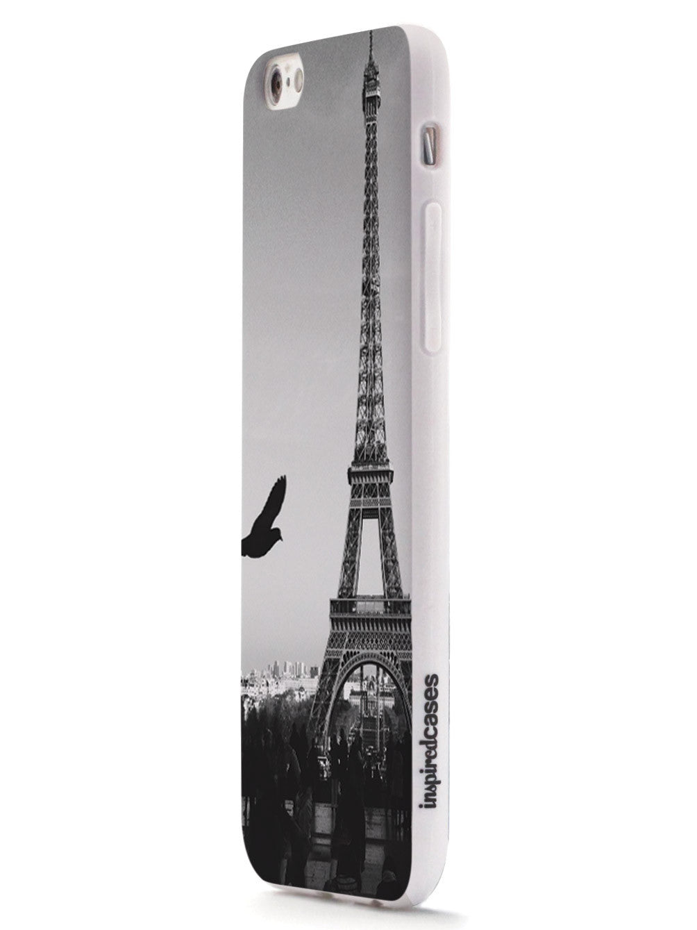 Paris Eiffel Tower Black & White Photo Case