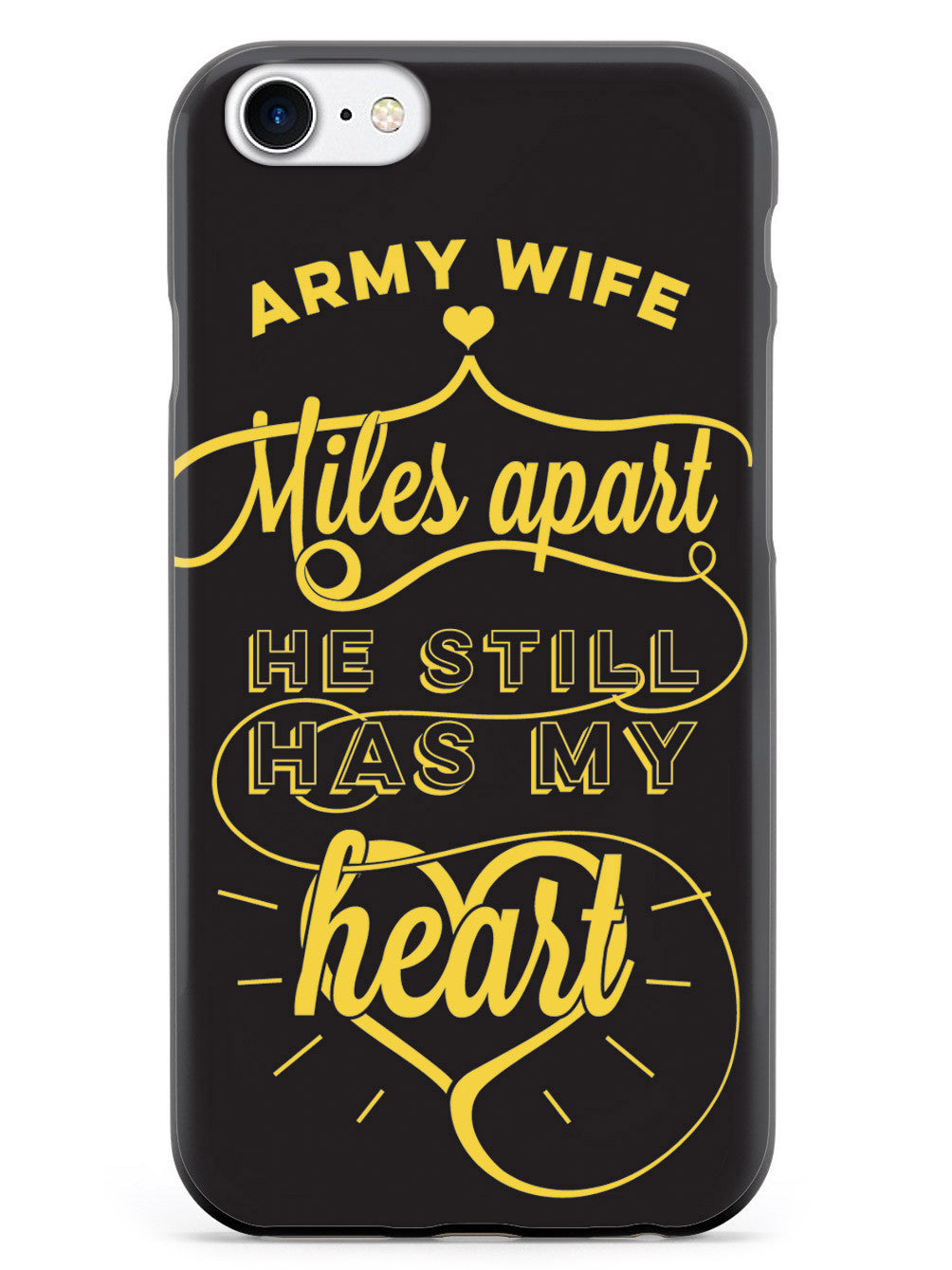 Army Wife - Miles Apart, Still Has My Heart Case