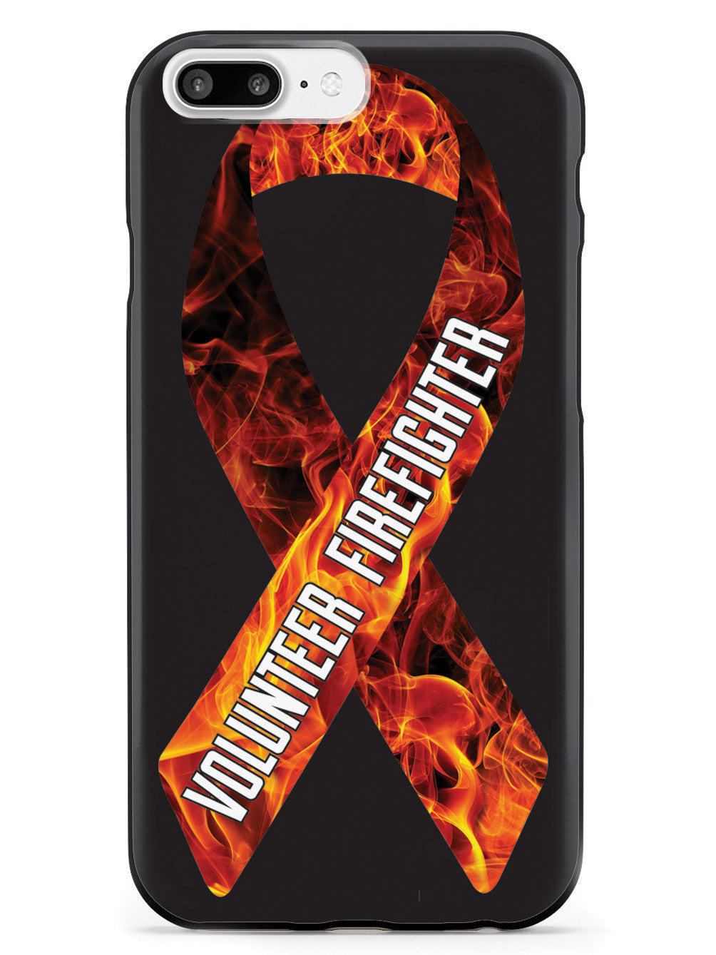 Volunteer Firefighter - Flame Ribbon Case
