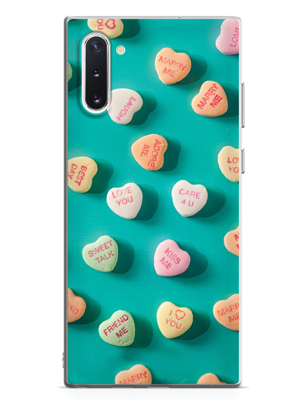 Scattered Candy Hearts - Valentines Day Case