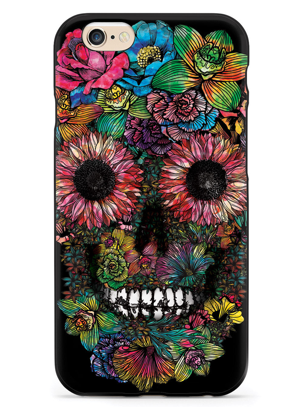 Flower Skull Case