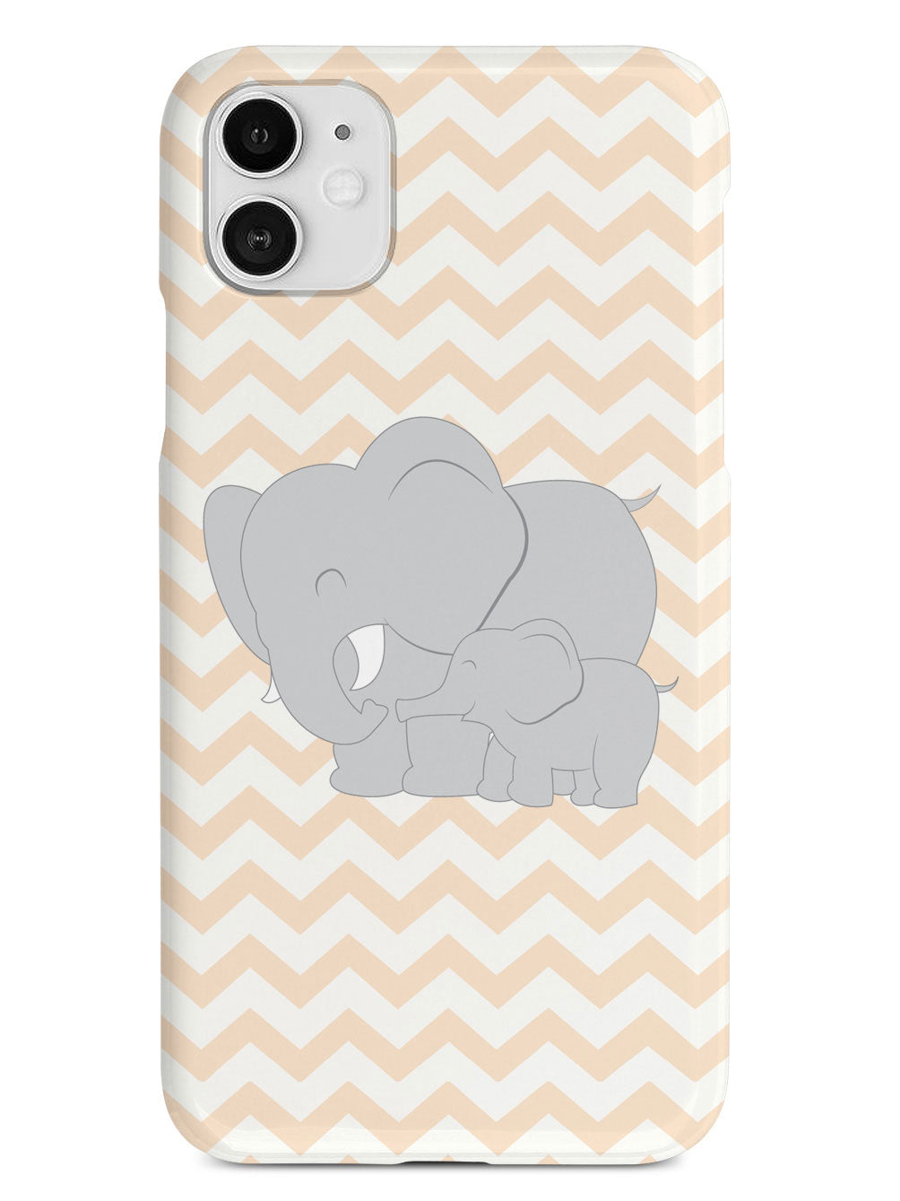 Baby Elephant Chevron Pattern Case