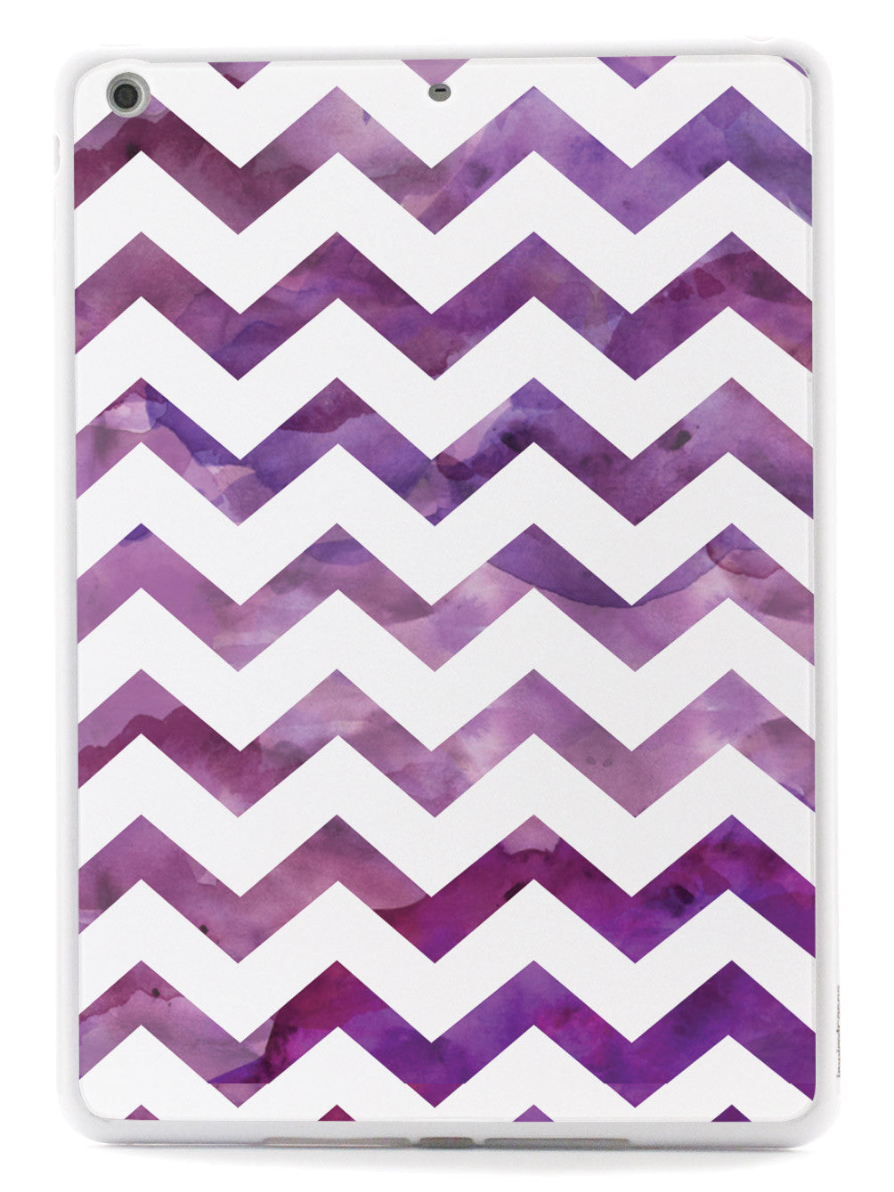 Watercolor Chevron Pattern - Purple Case