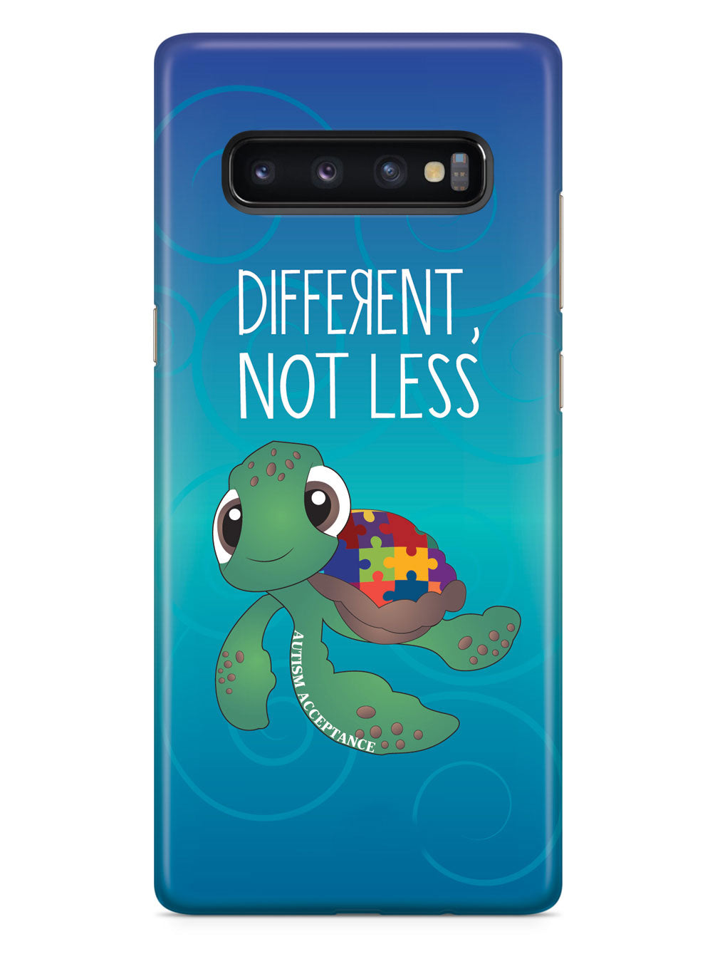 Different, Not Less Turtle - Autism Awareness Case