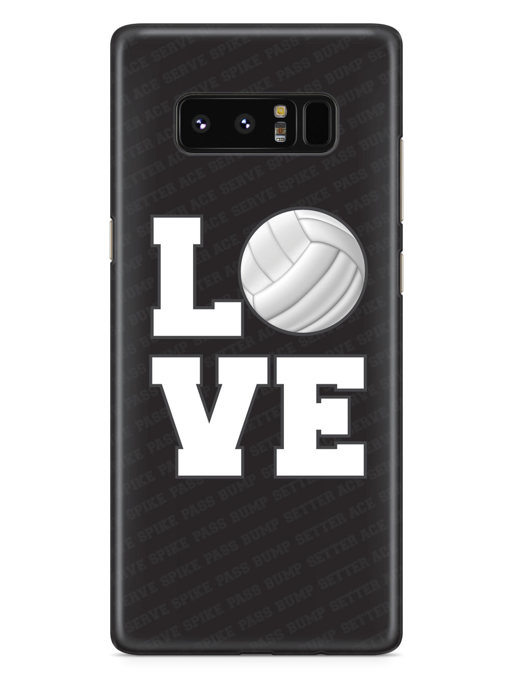 L.O.V.E. Volleyball Black Case - Galaxy S9 Plus L.O.V.E. Volleyball Black Case - Galaxy S9 Plus