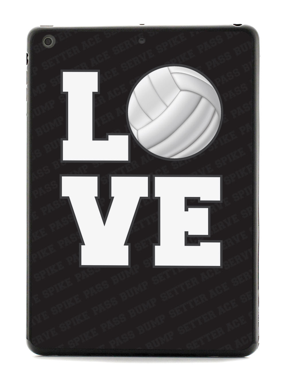 L.O.V.E. Volleyball Black Case