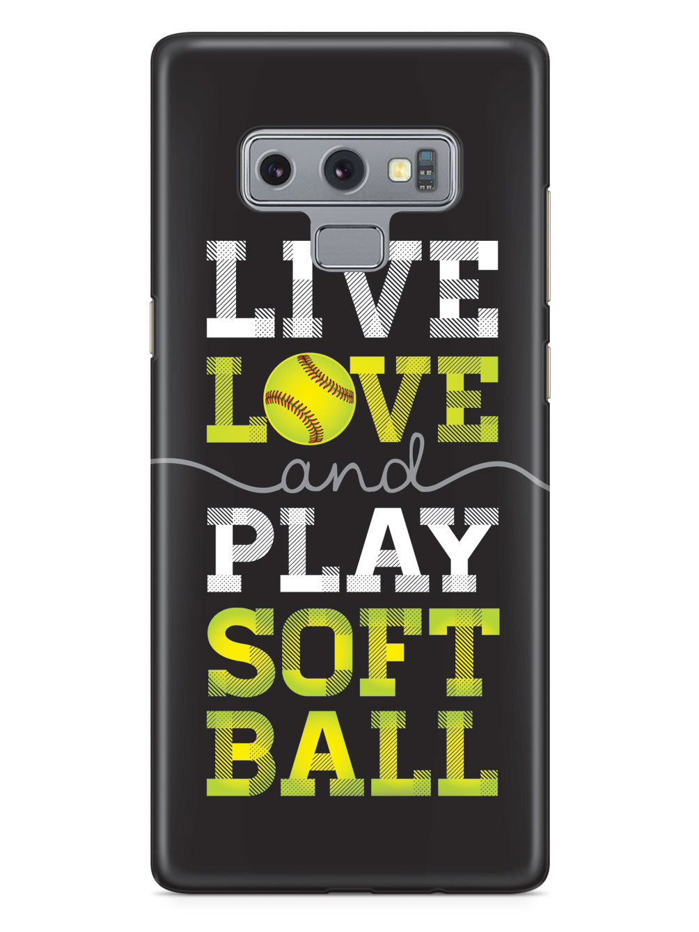 Live Love & Play Softball Case