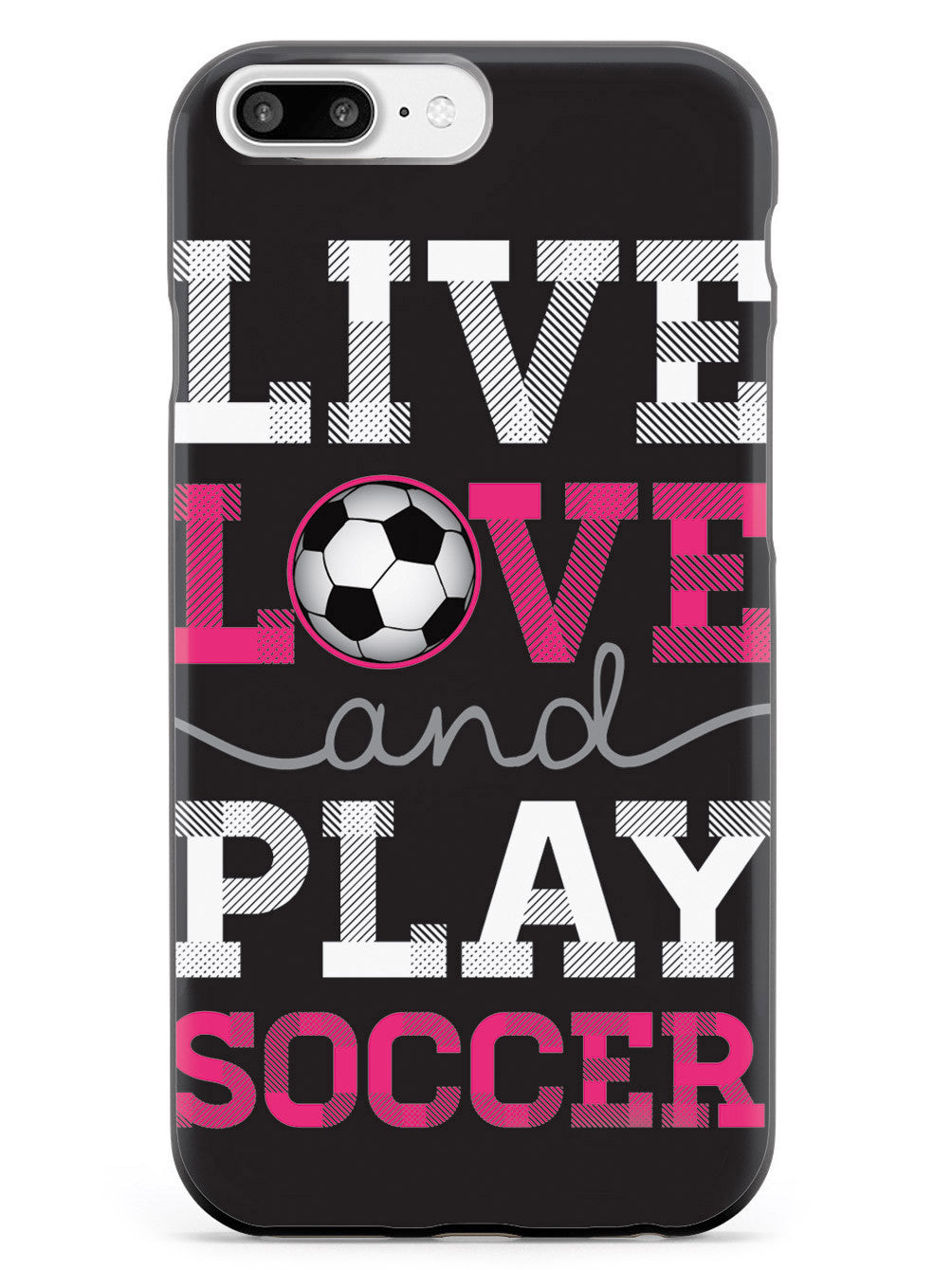Live Love & Play Soccer Case