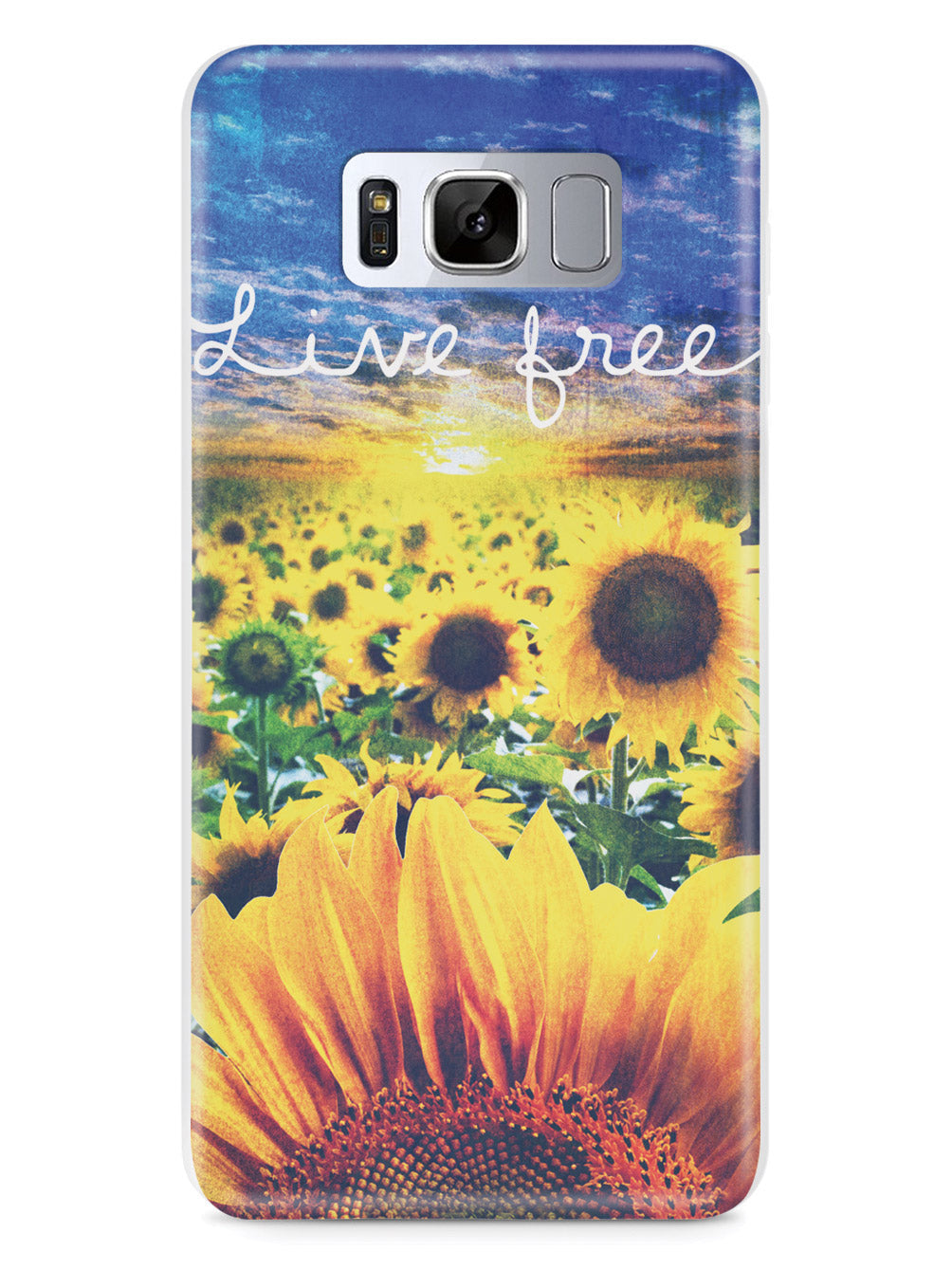 Live Free - Sunflower Field Case