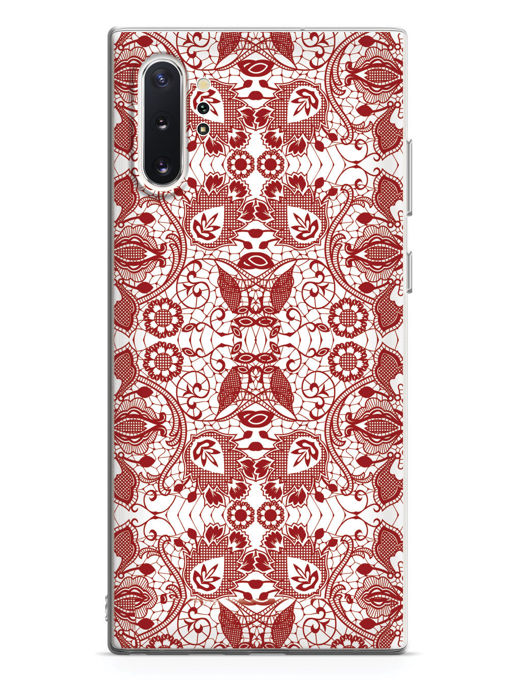 Lace Pattern - Crimson Red Case