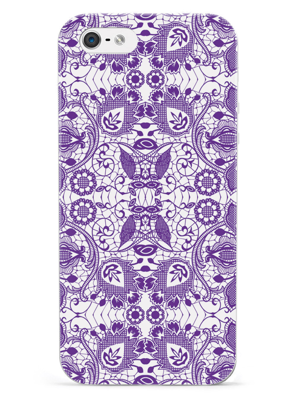 Lace Pattern - Royal Purple Case
