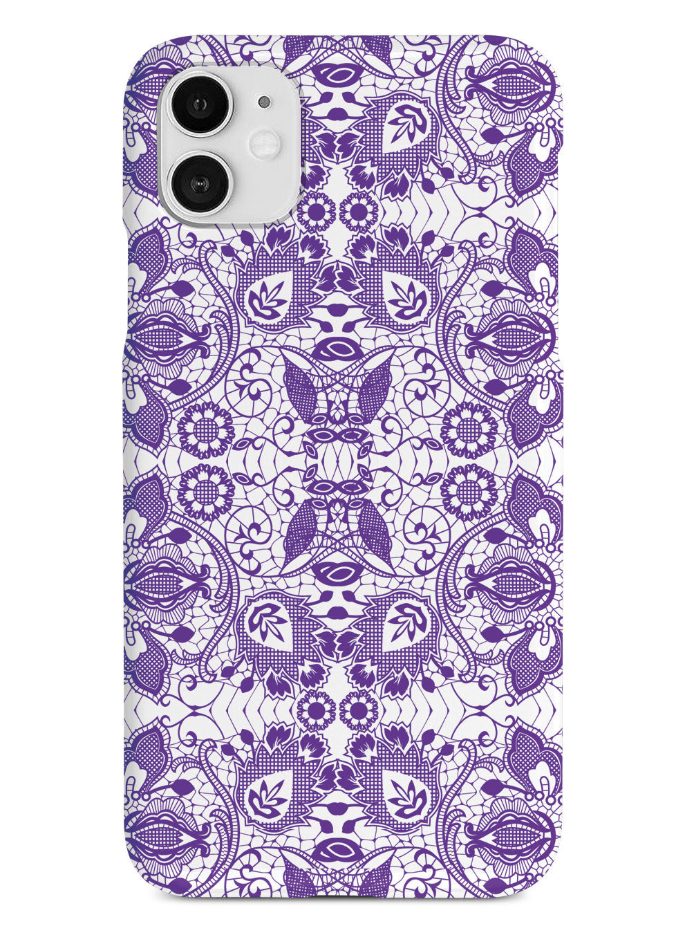 Lace Pattern - Royal Purple Case